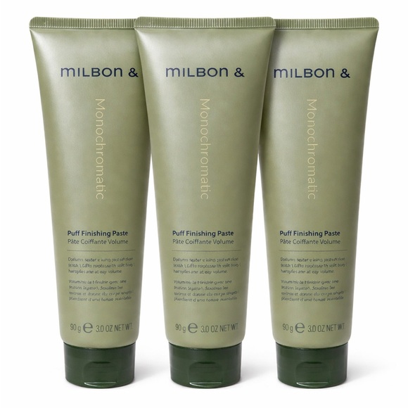 Milbon Other - Milbon & Monochromatic Puff Finishing Paste – Bundle of 3 (90g Each)